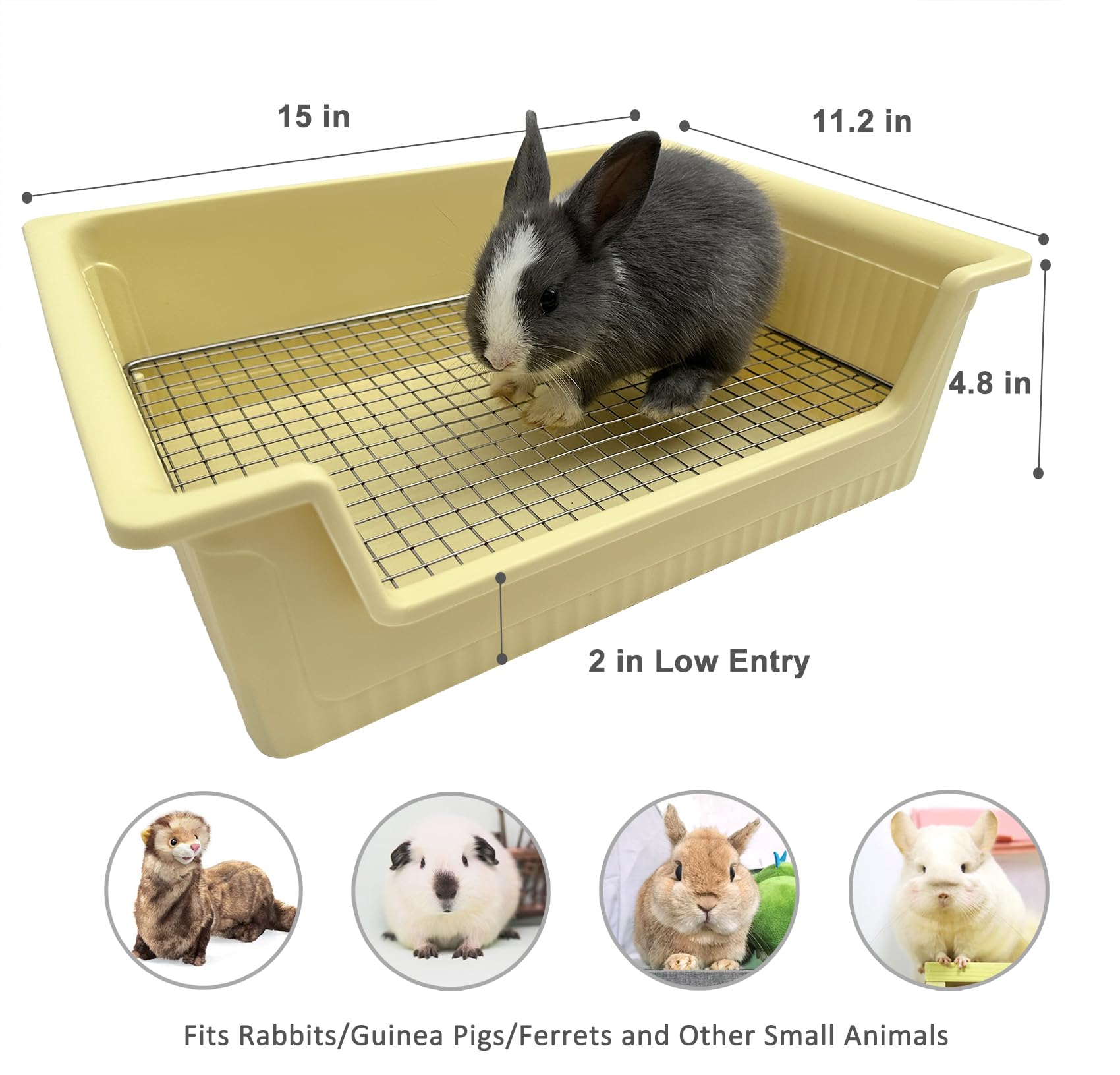 Amlmpet multi-pet compatibility supports guinea pigs, ferrets, chinchillas for shared cages.