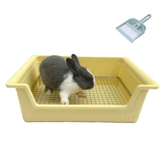 Amlmpet stainless steel grid litter box shows rust-proof durability and clean waste separation.