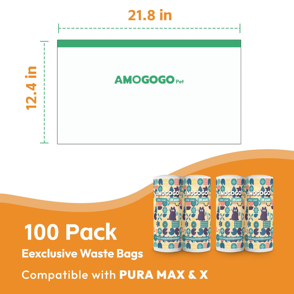 AMOGOGOPET drawstring-closure bags illustrate secure sealing to minimize spills.