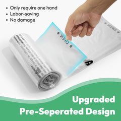 AMOGOGOPET leak-proof tear-resistant bags prevent leaks and odors during changes