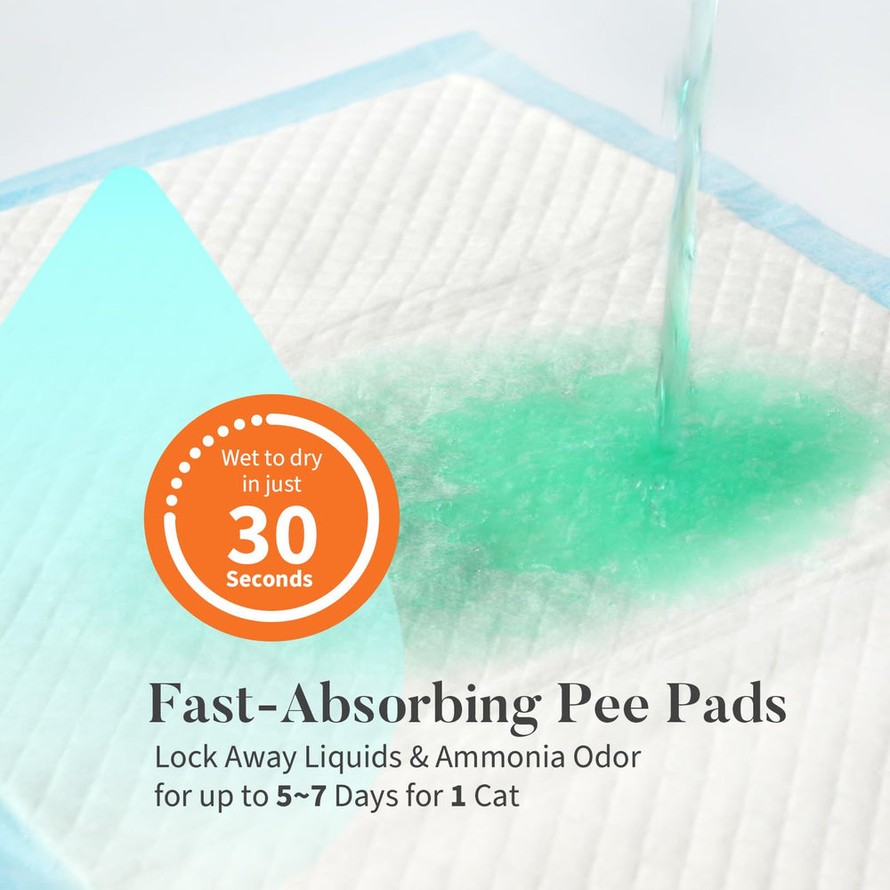 Amorstra breeze-compatible pad fit highlights secure placement in Breeze boxes for tidy littering