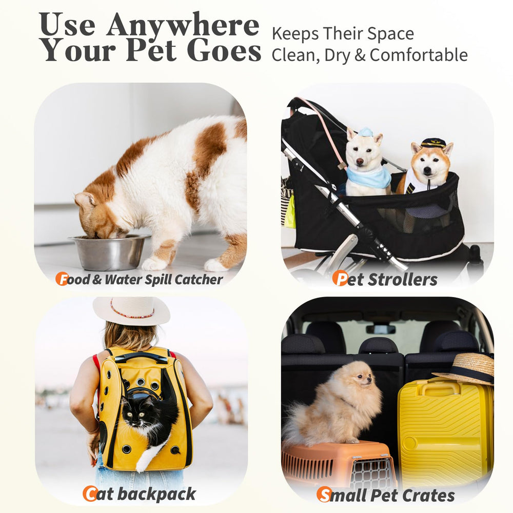 Amorstra pad multiuse crate-carrier illustrates versatile use at home or travel.