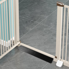 Amosfun doorway transition strip demonstrates smooth doorway height ramp look.