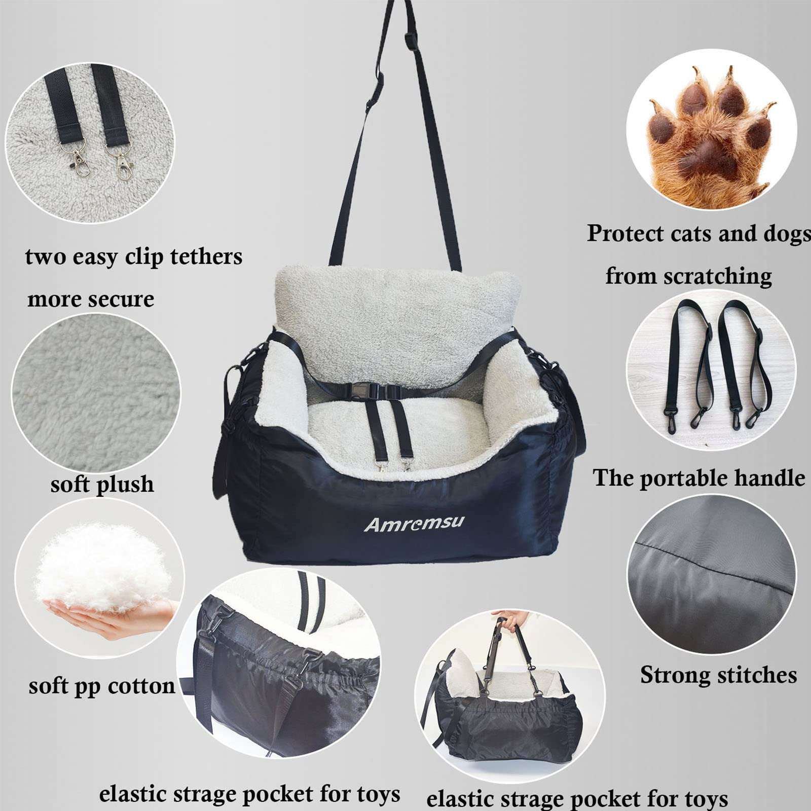 Amremsu detachable-washable-cover allows easy cleaning after adventures.