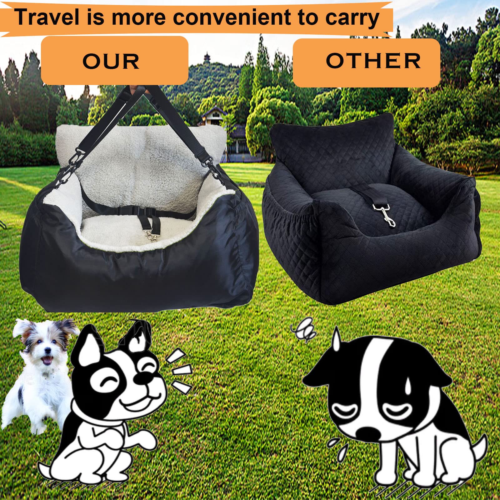 Amremsu storage-pockets-side keep daily essentials organized during trips.