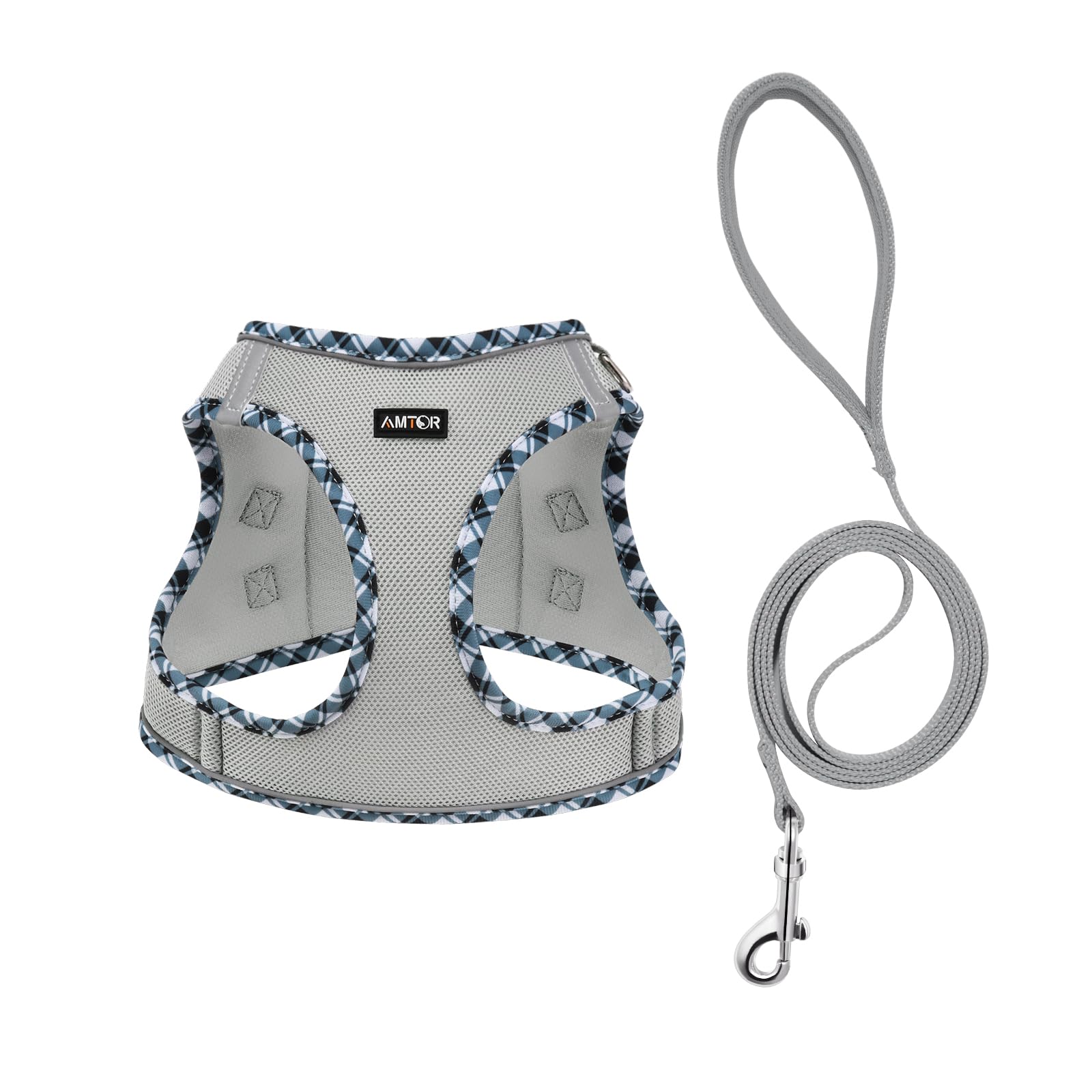 AMTOR leash set with padded handle for comfortable control