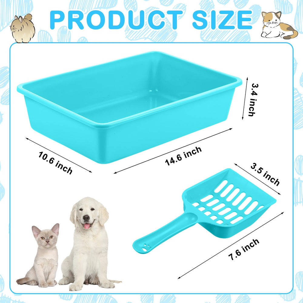 Amyhill 5 scoops included for quick, mess-free cleanup.