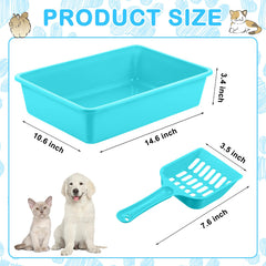 Amyhill 5 scoops included for quick, mess-free cleanup.