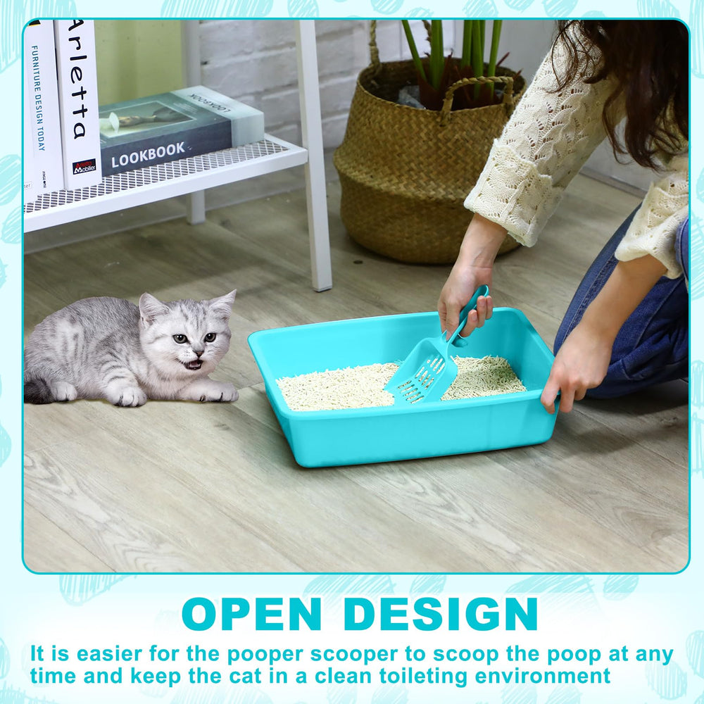 Amyhill durable PP plastic litter box emphasizes safety and longevity