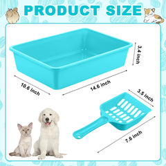 Amyhill open-design litter tray highlights airflow and odor management