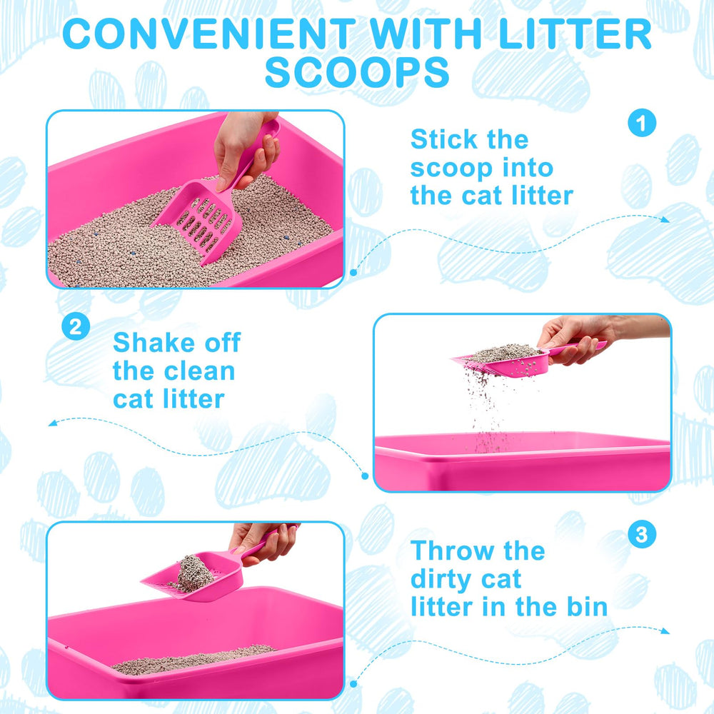 Amyhill open-design litter tray promotes airflow and easy waste removal.