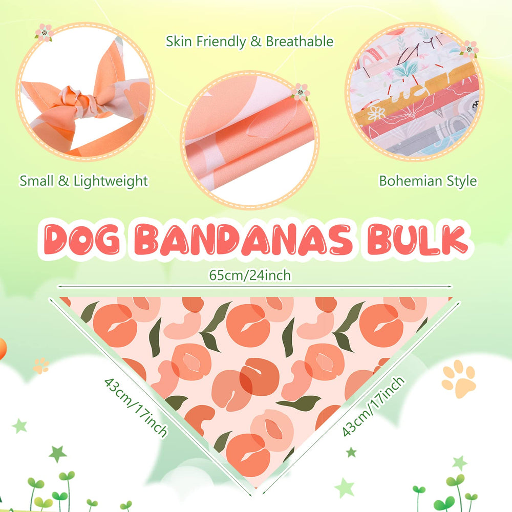Amylove polka-dot bandana delivers playful charm for walks and training.