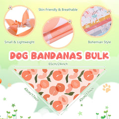 Amylove polka-dot bandana delivers playful charm for walks and training.