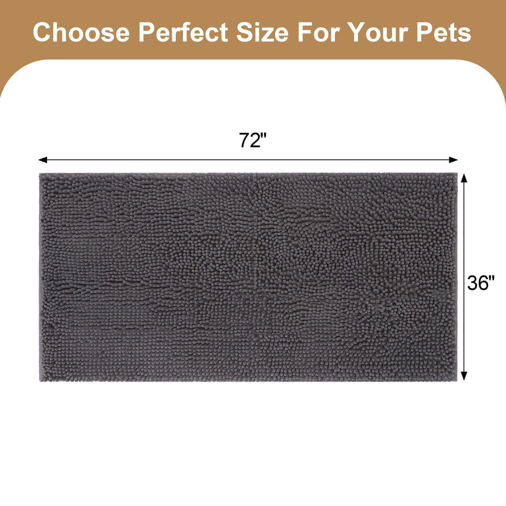 Amyracel entryway mat for indoor-outdoor use suits entryways, garages, and more