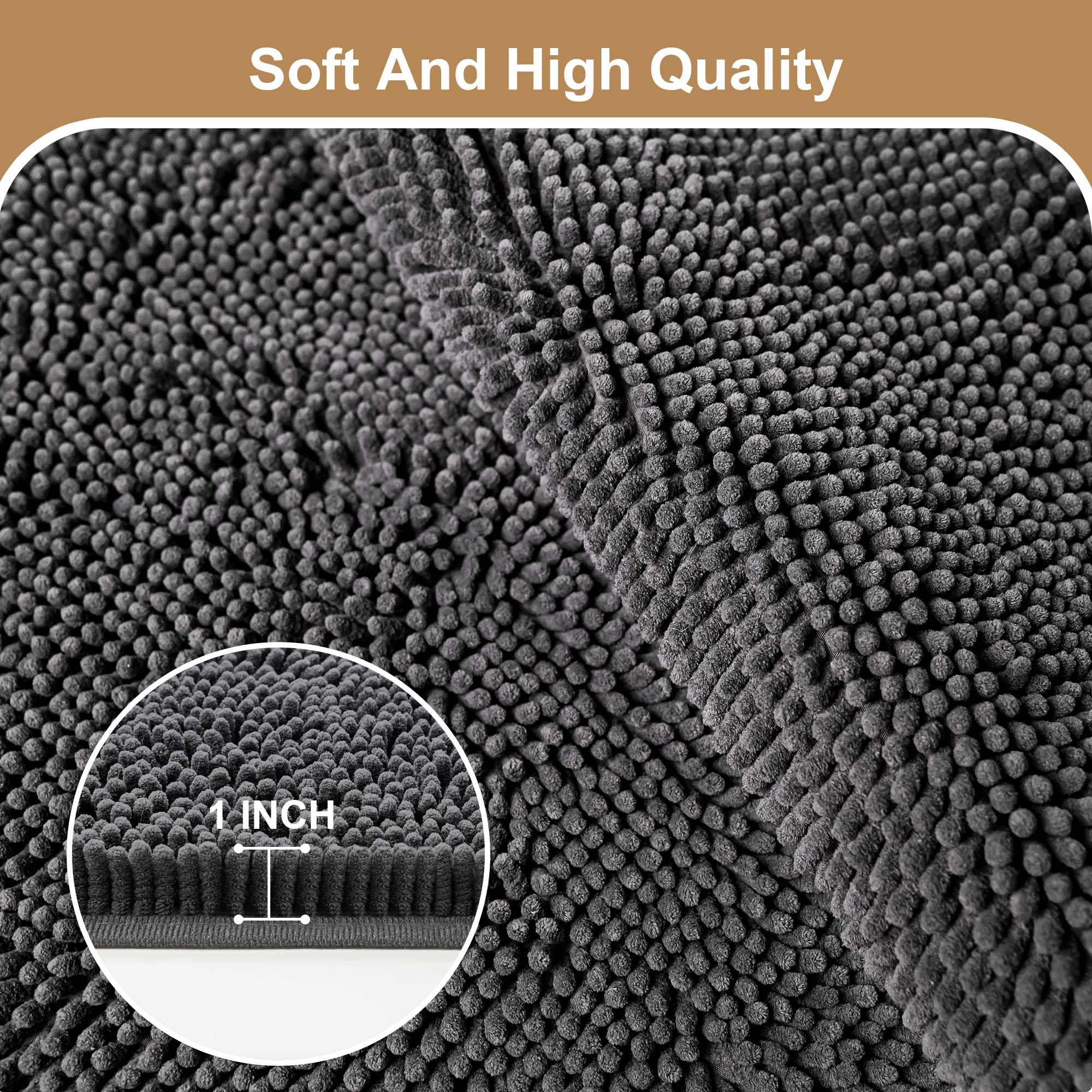 Amyracel washable mat in washing machine makes quick refreshes easy