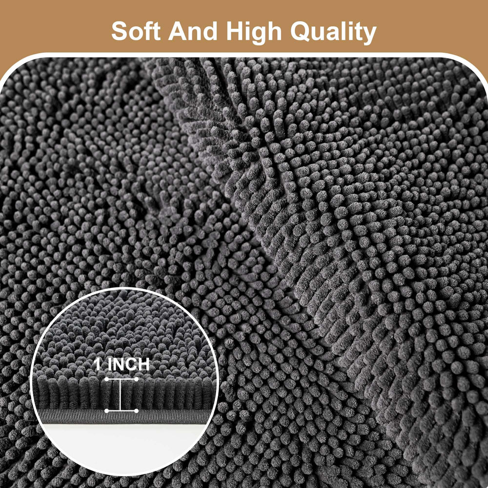 Amyracel washable mat in washing machine makes quick refreshes easy