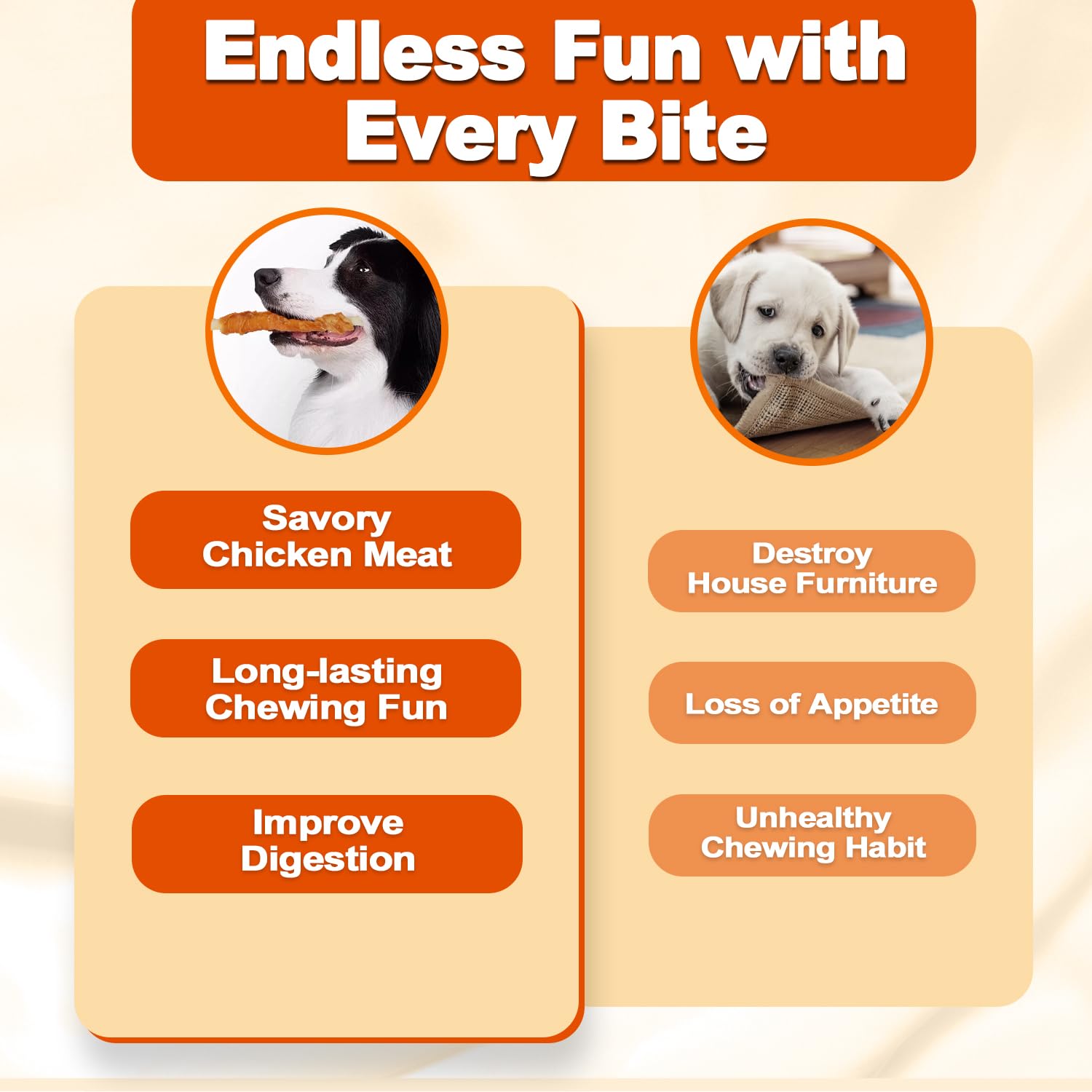 Amzey chicken wrapped rawhide twists training-reward session with tasty incentive.