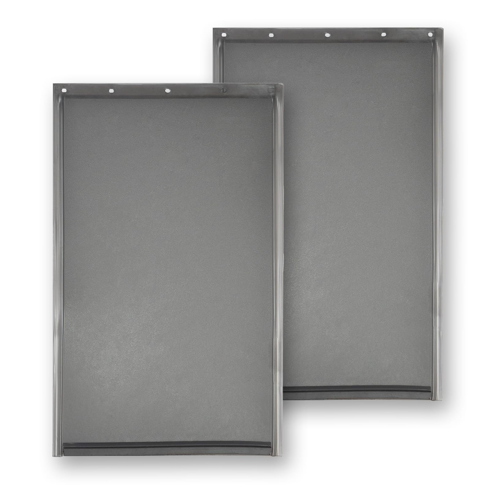 AMZOO dog door flap weather-resistant closeup showing durable seal for drafts