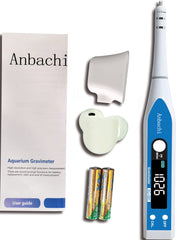 Anbachi digital salinity meter salinity scale closeup for accurate ppt readings