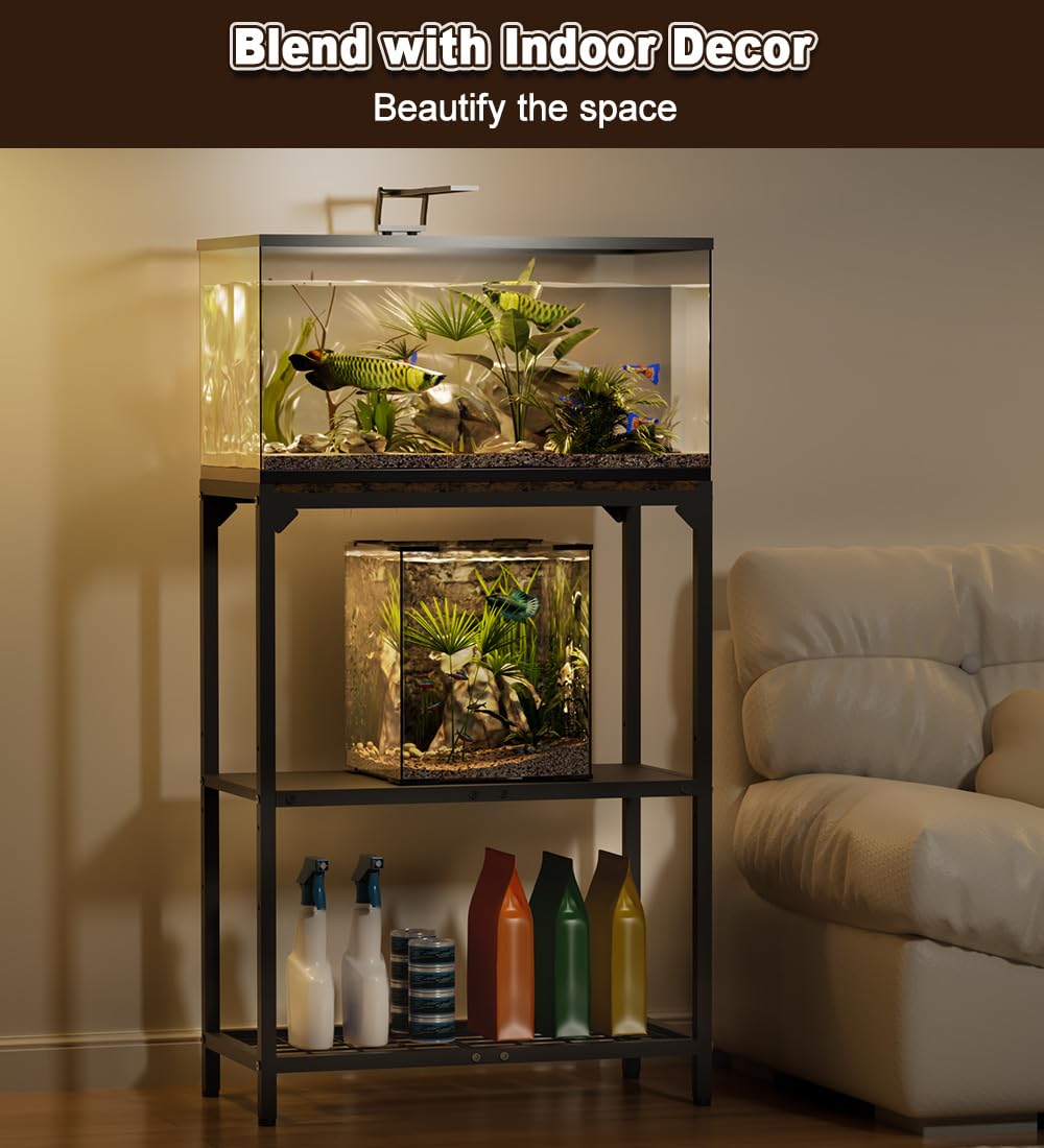 AnBaiMei adjustable-feet stand helps level on uneven floors