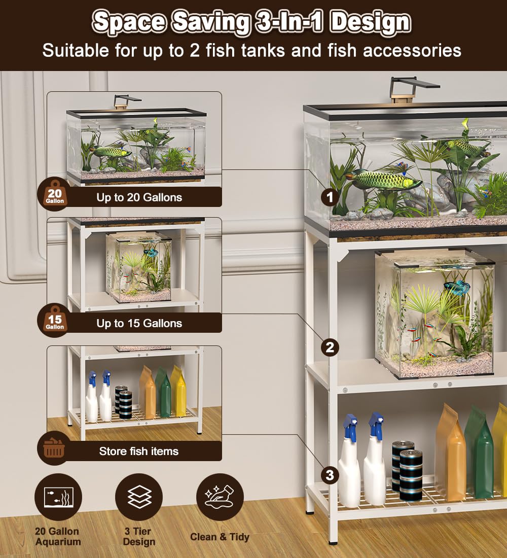 AnBaiMei heavy-duty frame construction emphasizes stability for larger tanks
