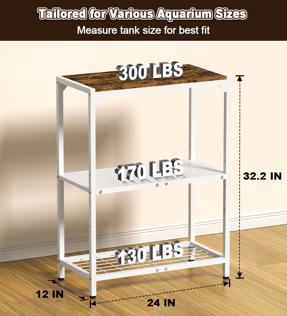 AnBaiMei 3-tier storage design with adjustable shelves for organized gear