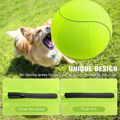 ANC POP ball in motion bounce image shows dynamic exercise opportunities for pets and horses
