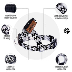 ANDA Gentle Leader neck area shows secure fit for dogs of all sizes