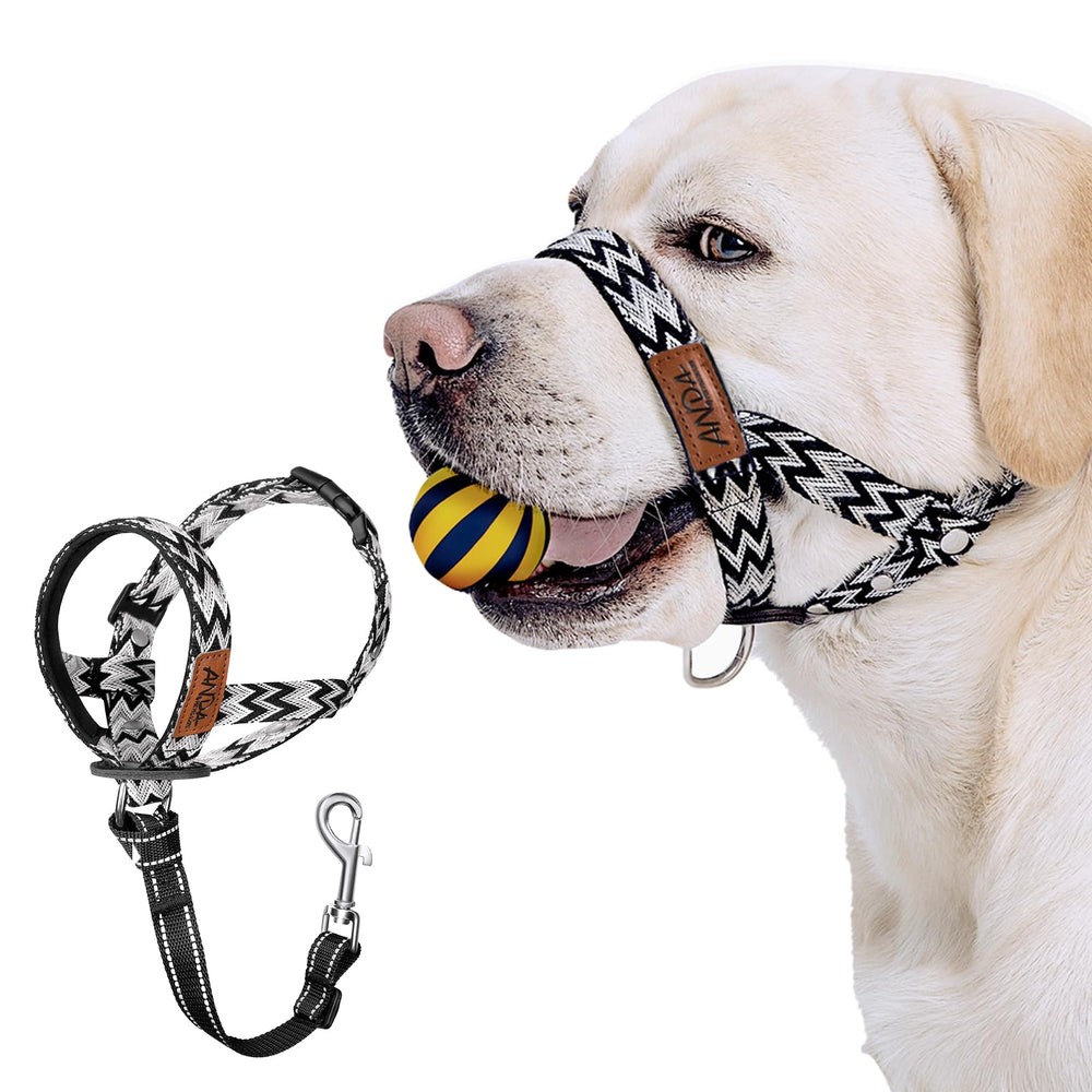 ANDA Gentle Leader headcollar snout area enables gentle steering during walks