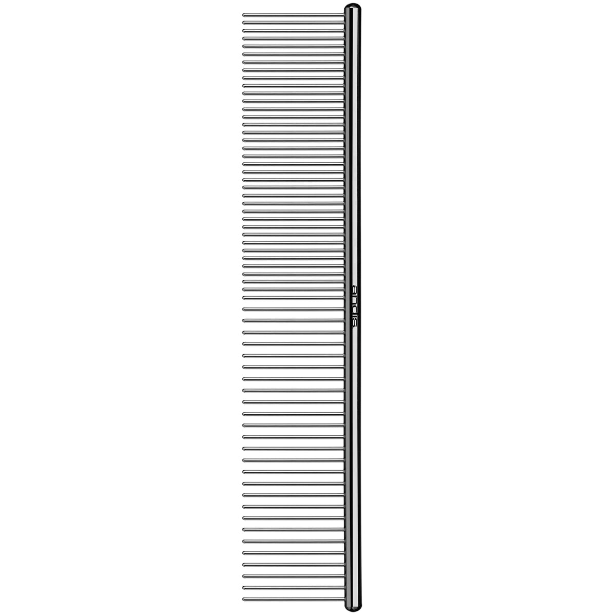 Andis 65730 stainless steel comb removing knots and mats for a smoother coat.