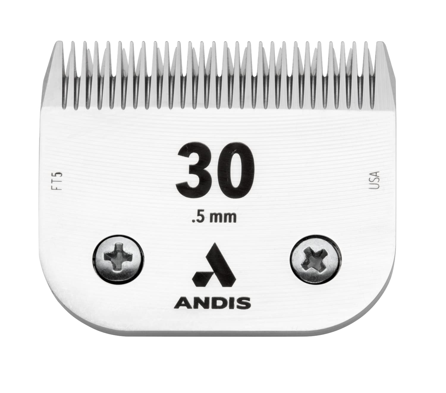 Andis Ceramic Edge pet clipper blade 64260, carbon-infused steel, longer edge life, cooler operation.