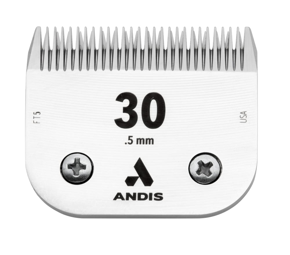 Andis Ceramic Edge pet clipper blade 64260, carbon-infused steel, longer edge life, cooler operation.