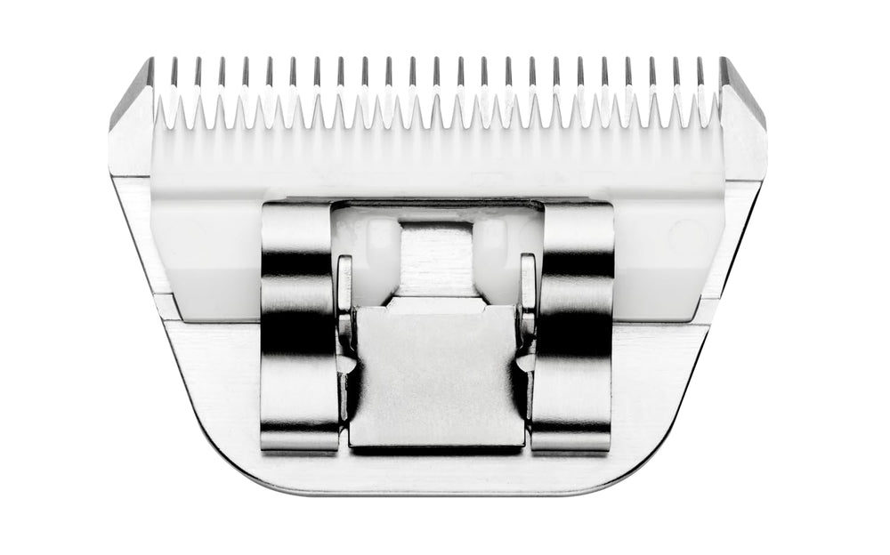 Andis ceramicEDGE 5FW blade in use for large dog grooming for faster results.