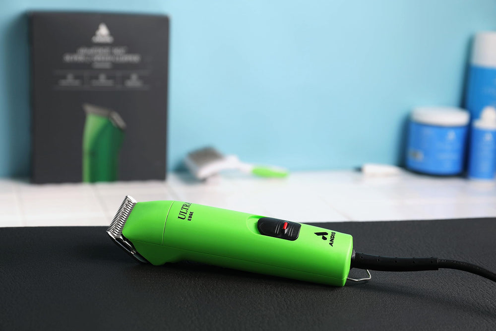 Andis clipper 14-inch cord detail emphasizing professional reach.