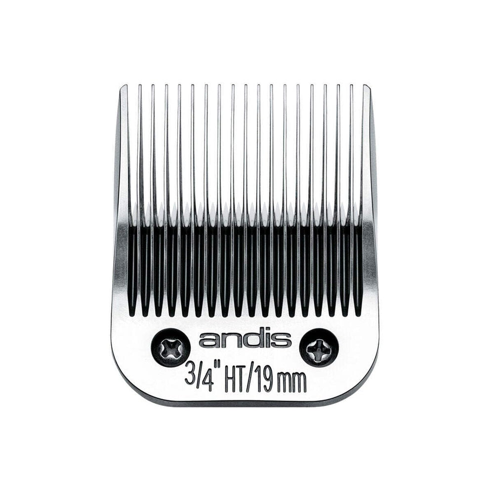 Andis UltraEdge clipper blade 3/4in HT for professional grooming with lasting edge life.