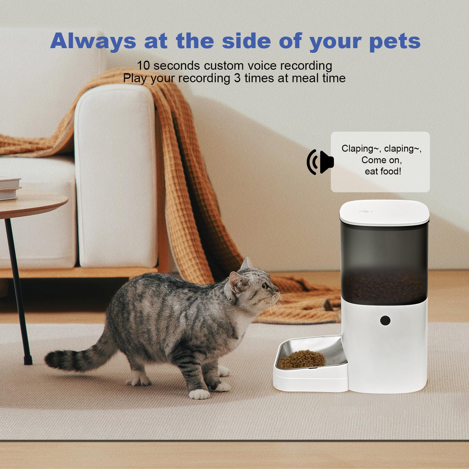 ANDOLL HOME anti-blockage feeding system reduces jam and fuss