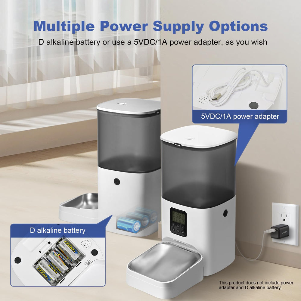 ANDOLL HOME power options with adapter and battery backup for reliability