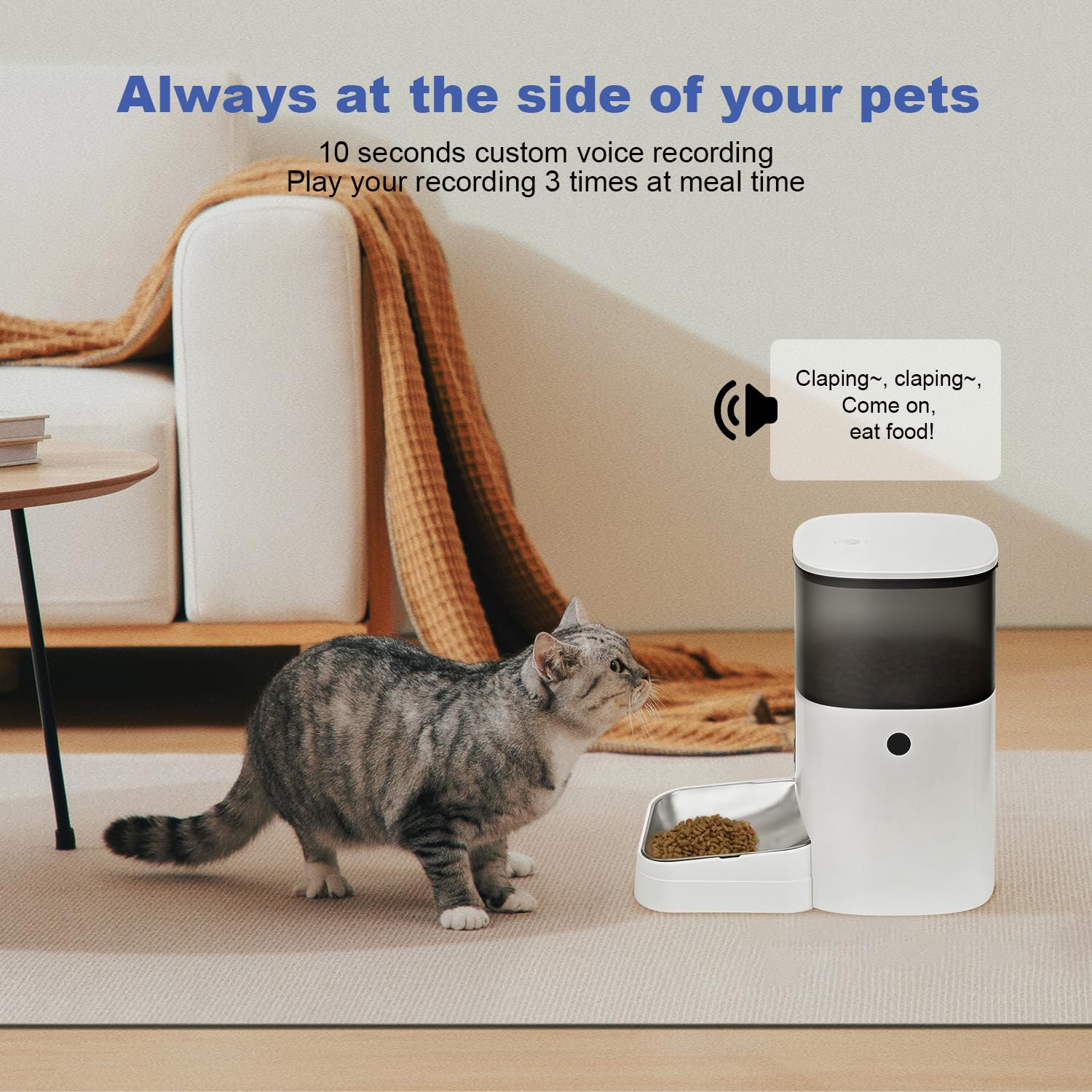 Andoll Home dual power options ensure continuous feeding during outages