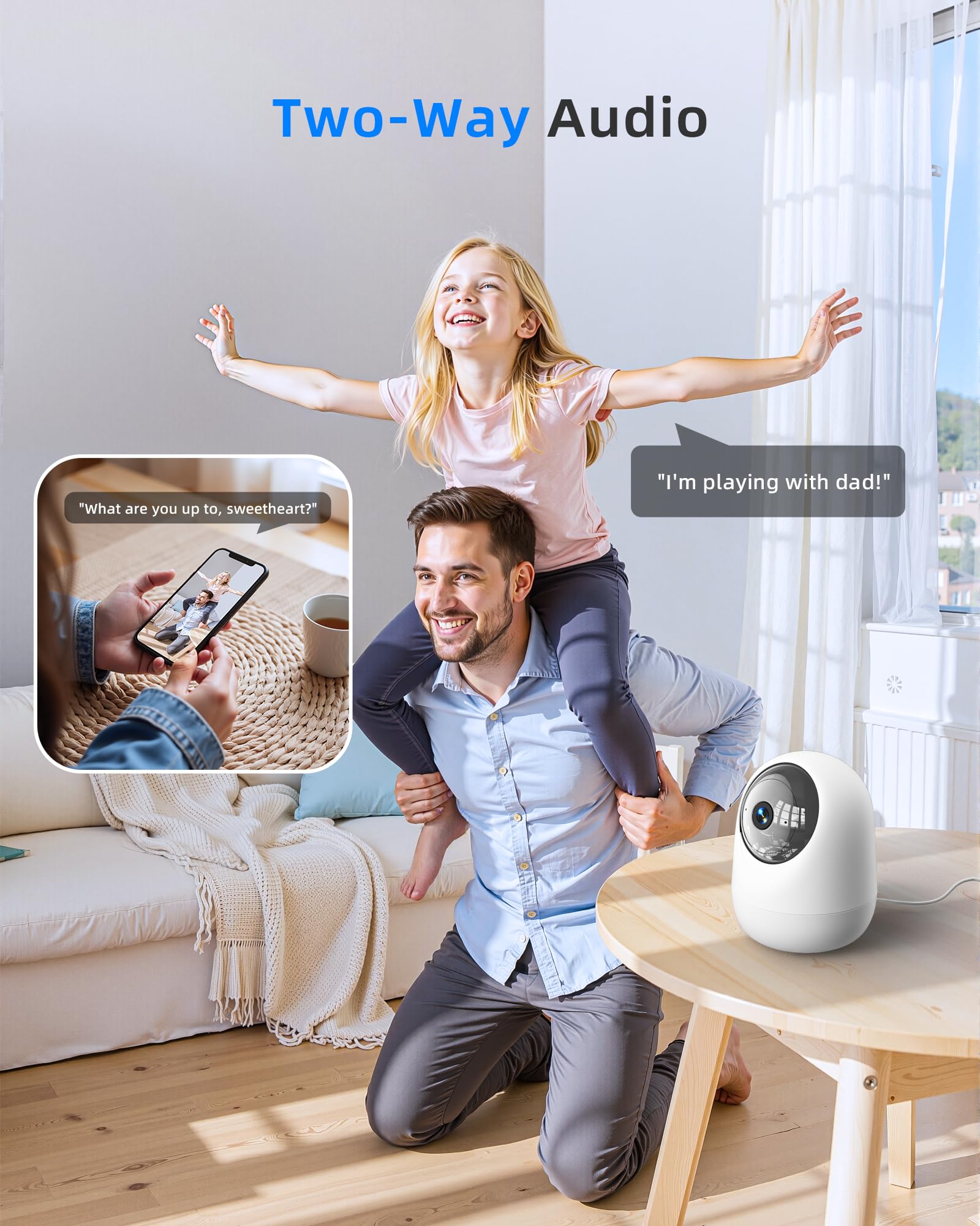 Andyssey Indoor Camera app control supports multi-camera setup