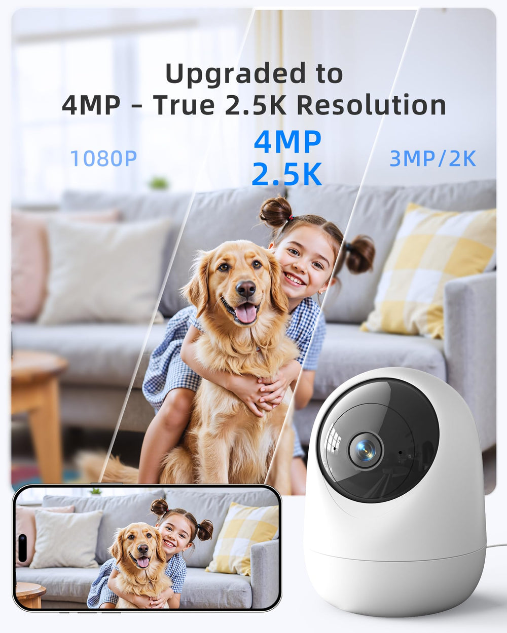 Andyssey Indoor Camera privacy mode hides your video feed quickly