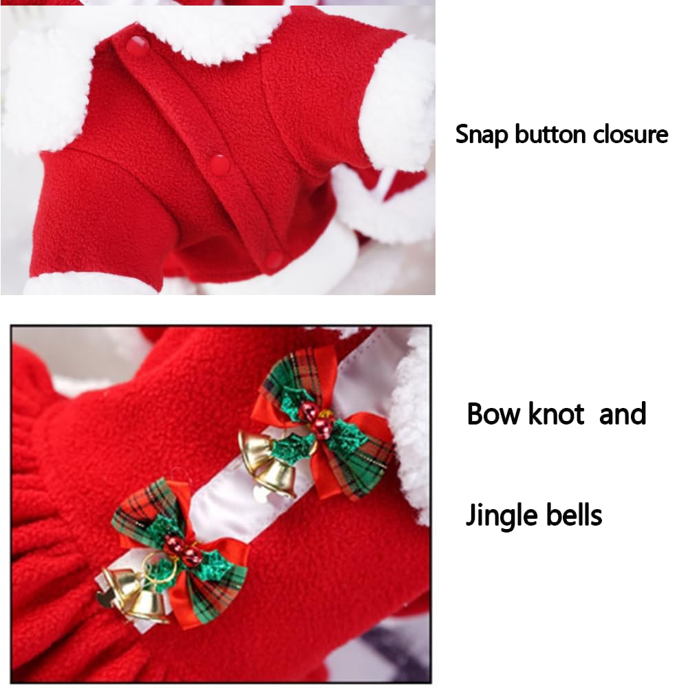 Anelekor winter pet clothes in soft polar fleece, warm and skin-friendly for cold days.