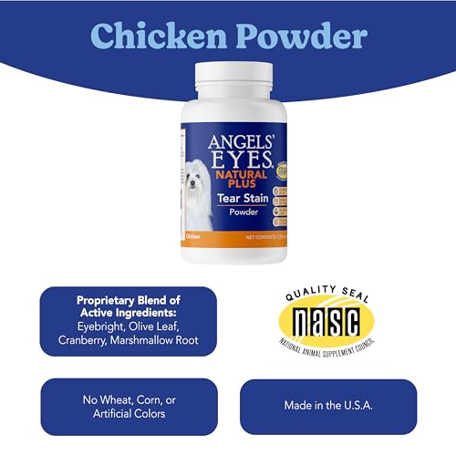ANGELS' EYES Natural Plus packaging-front highlights no wheat or corn claim.