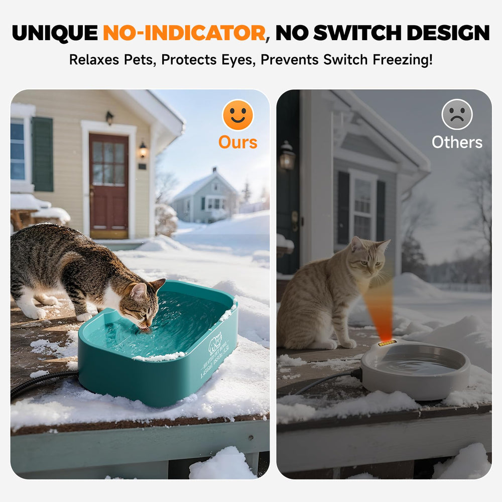 Angelspet 6.56 ft cord enables flexible placement for outdoor use.