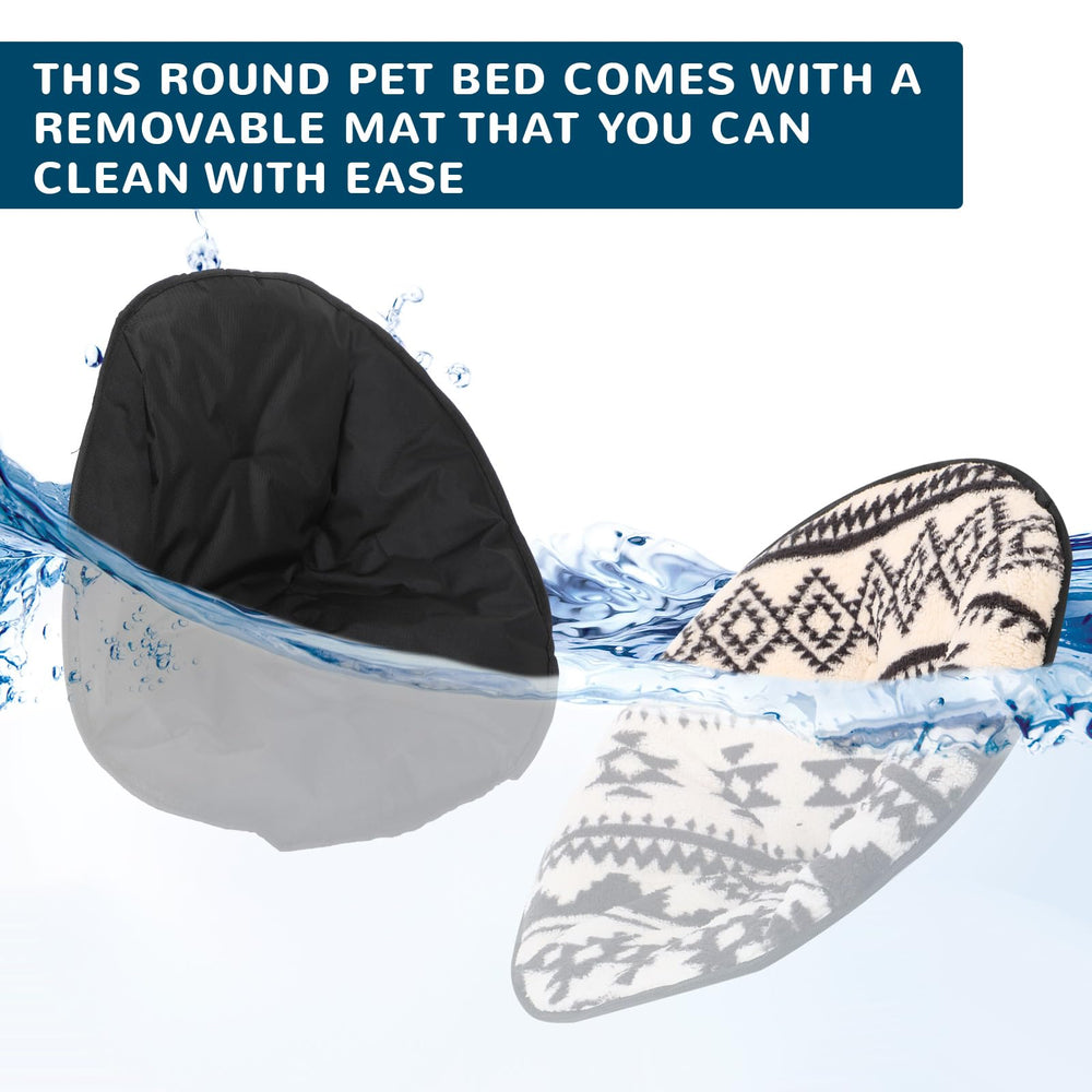 Anglechic indoor-outdoor-pet-chair-usage communicates versatile placement on floors, balconies, or porches.