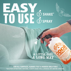 ANGRY ORANGE hard-sealed-surface-use visual underscores surface-safe cleaning power