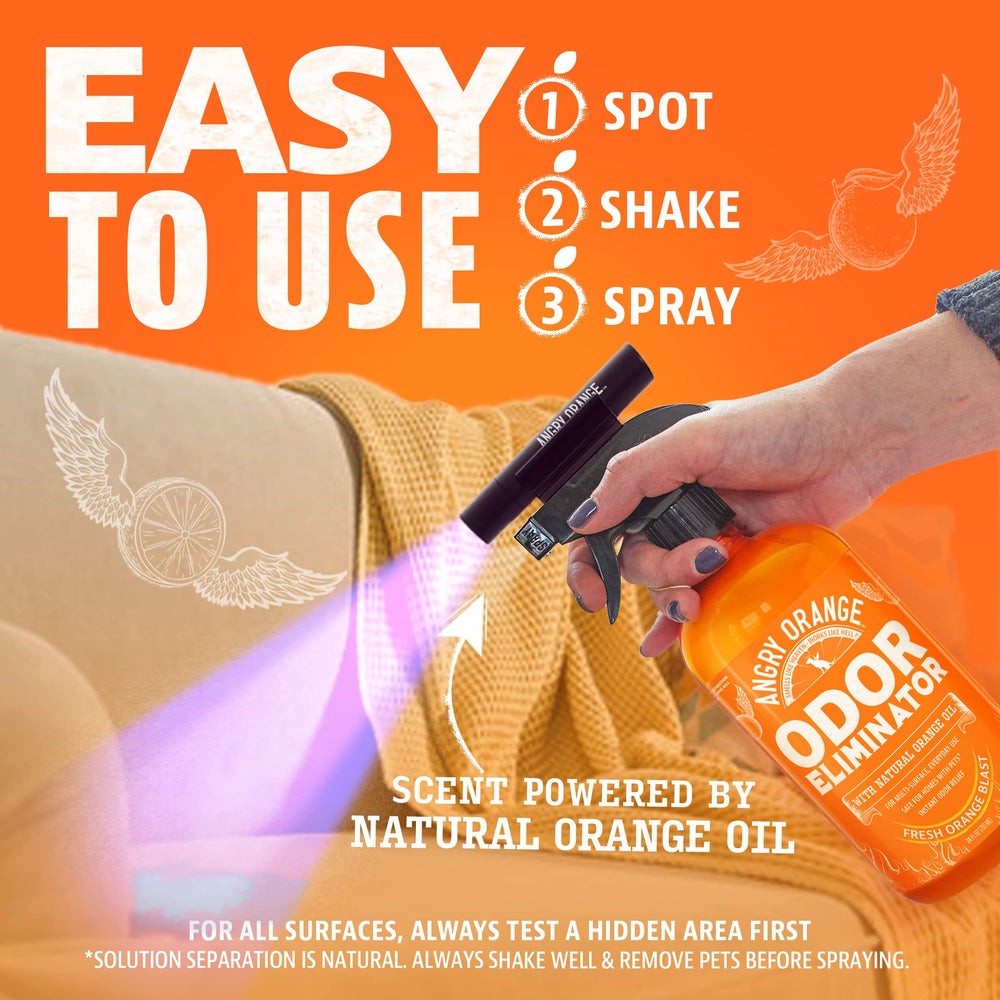 ANGRY ORANGE tile floor odor removal illustrates versatile surface cleaning