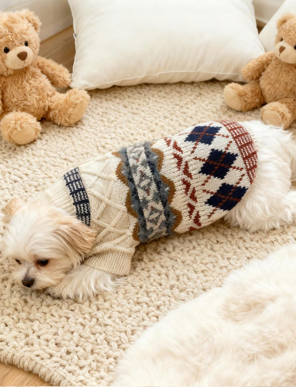 Angrypet ribbed-knit close-up shows soft, flexible fabric for comfy all-day wear