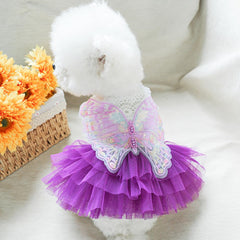 ANIAC Butterfly Wings embroidery details show craftsmanship for special occasions