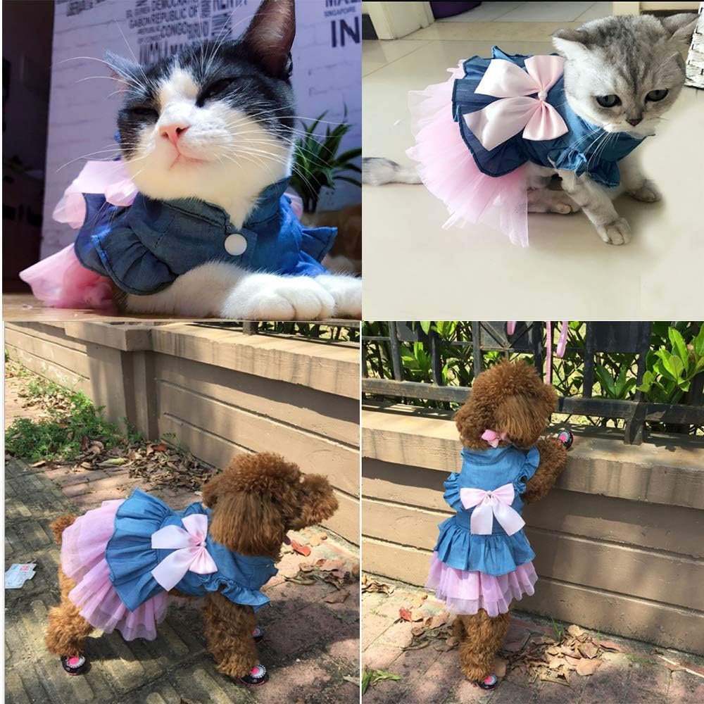 ANIAC small-pet dress fits cats and small dogs like Chihuahua and Yorkie
