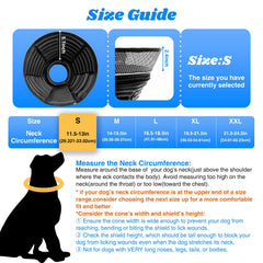 AnimaCure dog cone shield detachable demonstrates flexible protection against licking